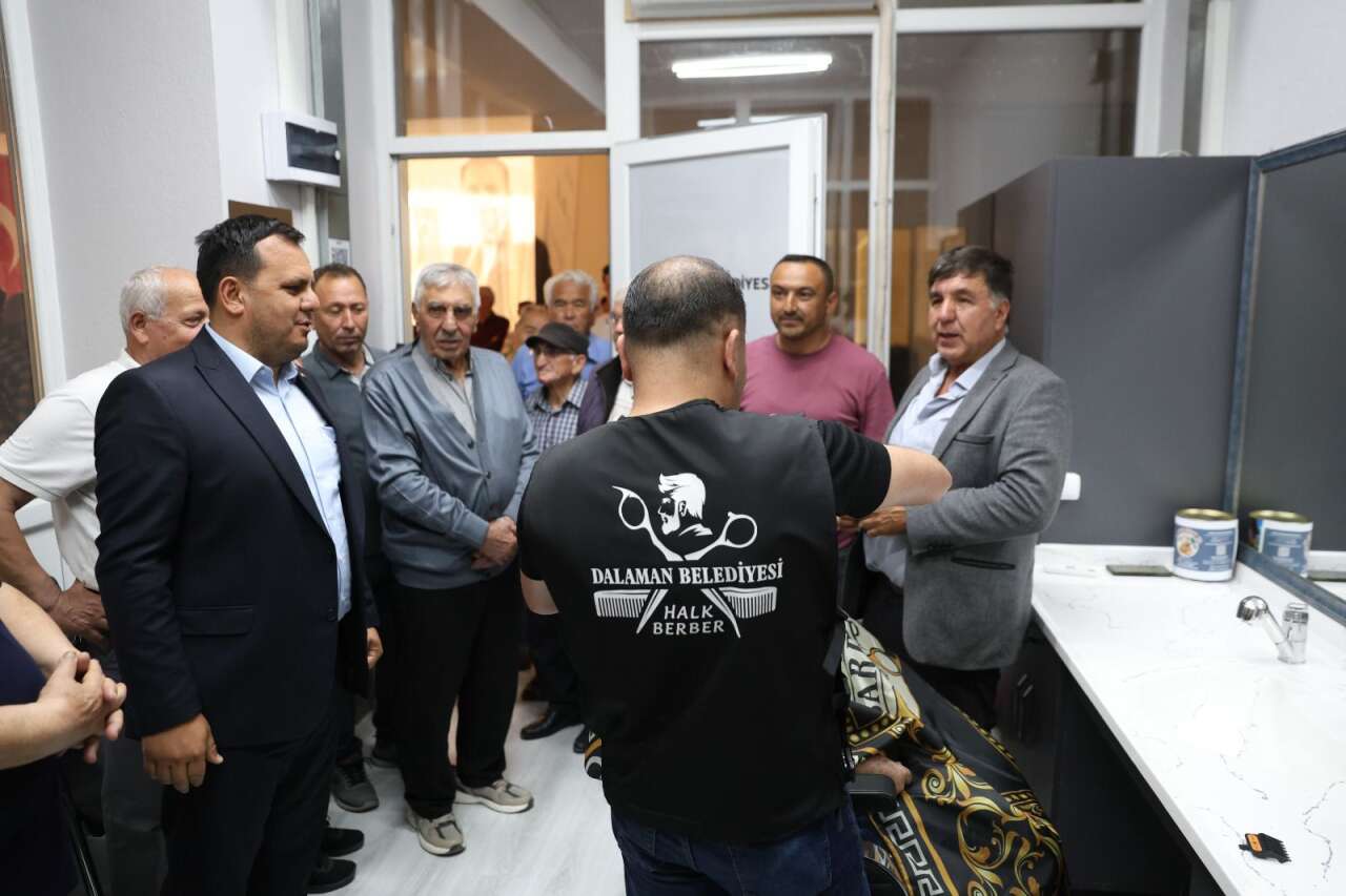 Dalaman'da Halk Berber Hizmete Açıldı 2